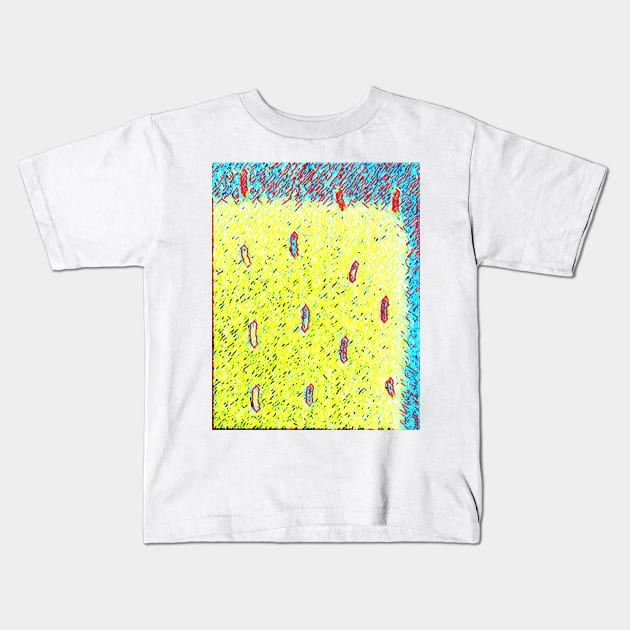 Yellow Kids T-Shirt by Tovers